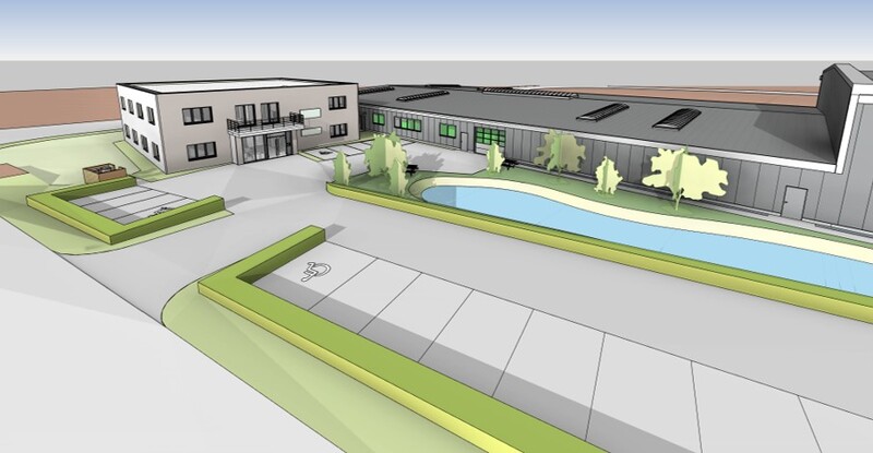 Embsen, Neubau Betriebsstätte Datacolor Planung Referenzen meyer
